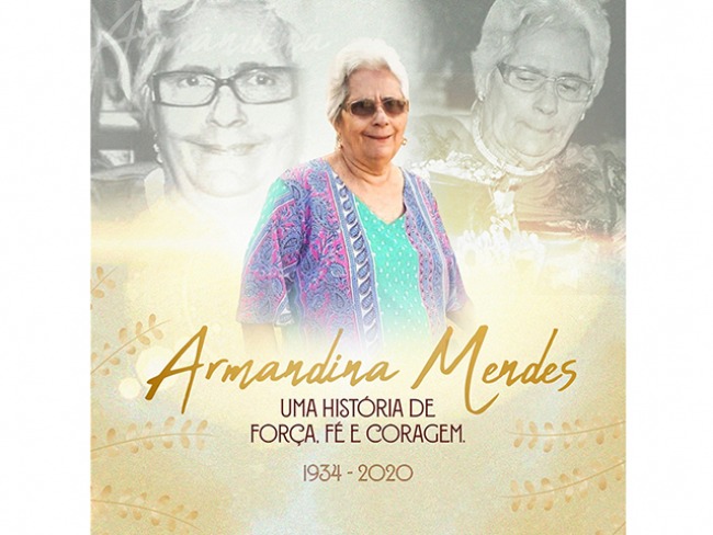 Faleceu D. Armandina Mendes, aos 85 anos