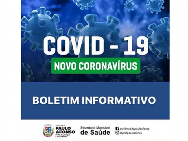 Boletim Informativo COVID -19 (17/03/2020) -PREFEITURA DE PAULO AFONSO-BA