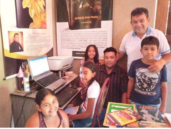 Acadêmico da ALPA e da ASLA implanta Projeto Manhã Literária em Santa Brígida