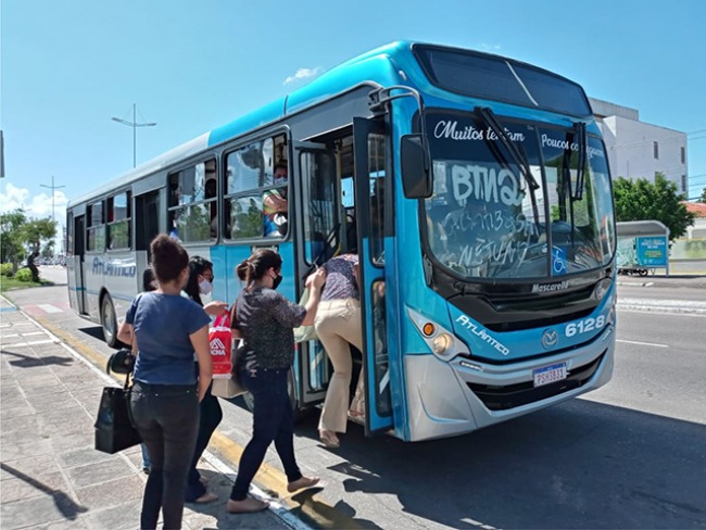Prefeitura cobra retorno da frota da Atlântico e empresa restabelece novos ônibus a partir desta quinta-feira (12)