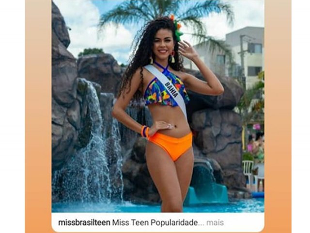 Pauloafonsina Raissa Vitória é eleita Miss Brasil Teen Personalidade e disputa o 1º lugar
