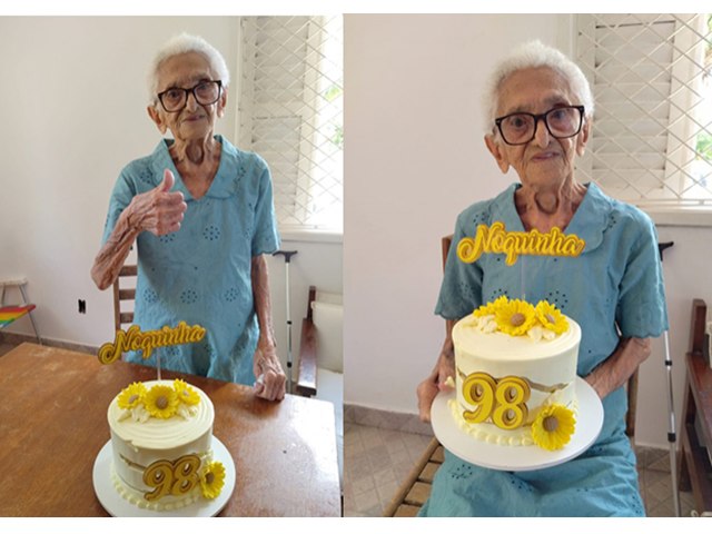 Dona Noquinha - 98 anos celebrando a vida!!!