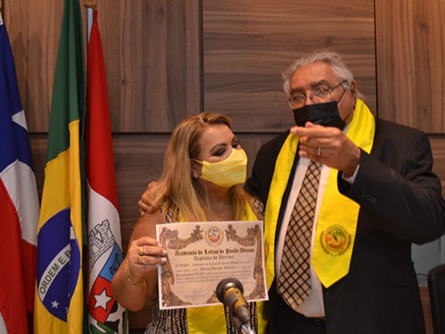 Gorette Moreira é empossada na presidência da ALPA em solenidade realizada na Câmara Municipal de Paulo Afonso