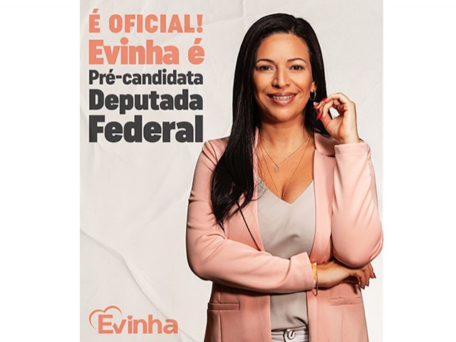 Paulo Afonso terá a primeira candidata a Deputada Federal. A Vereadora Evinha Oliveira lança a sua pré-candidatura pelo Solidariedade!