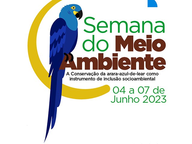 Prefeitura de Paulo Afonso realiza Semana do Meio Ambiente e traz discusso sobre a conservao da Arara-azul-de-lear
