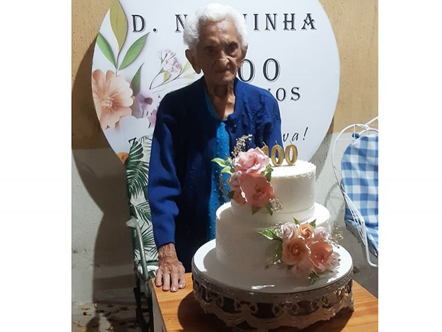 Dia 6 de setembro, D. Noquinha chegou aos 100 anos, celebrando a VIDA!