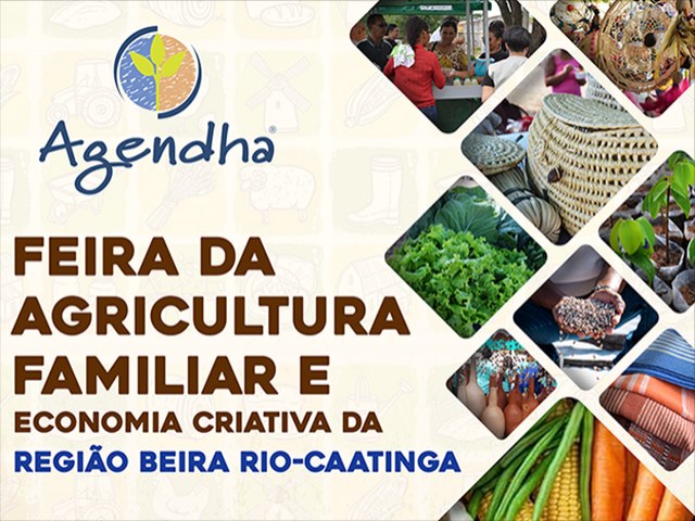 AGENDHA promove Feira da Agricultura Familiar e Economia Criativa na regio Beira Rio Caatinga, dia 7 de dezembro