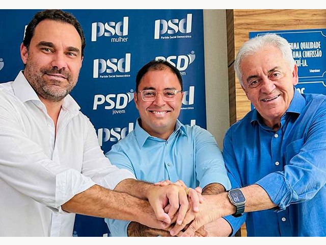 Ato de filiao de Mrio Galinho ao PSD conta com apoio do Senador Otto Alencar e os deputados Federais Adolfo Viana e Otto Filho