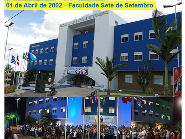 UNIRIOS (ex-FASETE), um Centro Universitrio que h 22 anos orgulha os pauloafonsinos