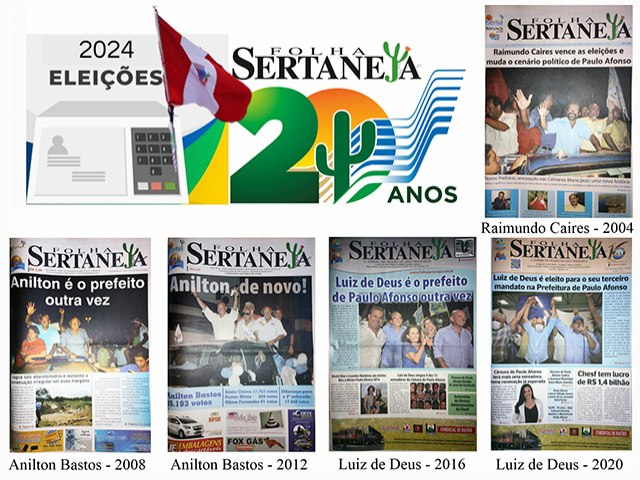 Convenes Municipais e campanhas dos candidatos de Paulo Afonso  cobertura do Jornal Folha Sertaneja e site www.folhasertaneja.com.br 