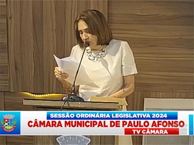 Em carta lida no plenrio da Cmara pela esposa Juvandir Tenrio, Luiz de Deus RENUNCIA ao cargo de prefeito de Paulo Afonso