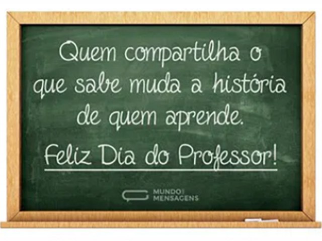 Dia do professor