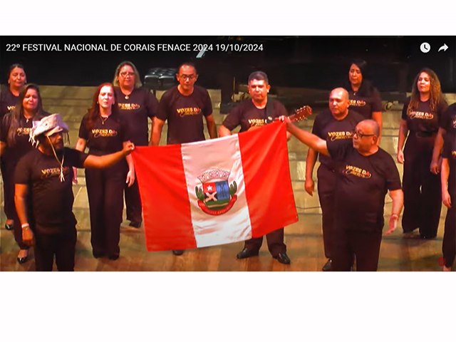 Coral Vozes da Educao, da SEDUC, brilha no Teatro Santa Isabel, templo sagrado da Cultura Brasileira, no Recife!