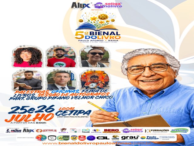 A IMPORT�NCIA DA BIENAL DO LIVRO DE PAULO AFONSO PARA NOSSA CIDADE E REGI�O