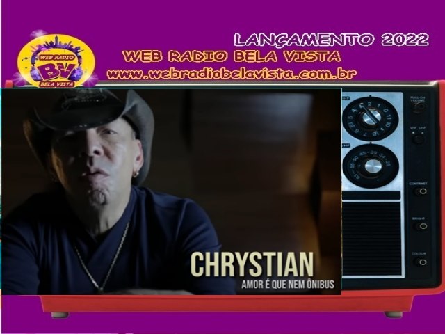 Chrystian lança a canção “Amor é que nem ônibus”