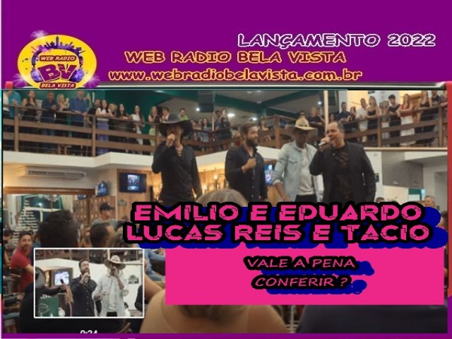 VALE A PENA CONFERIR  Emilio e Eduardo DVD \