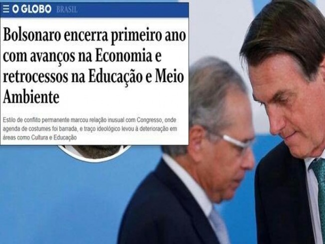 Se at  o jornal O Globo reconhece  porque o sucesso do governo   grande