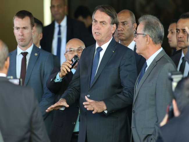 Por questo de segurana presidente brasileiro talvez no ir a Davos 
