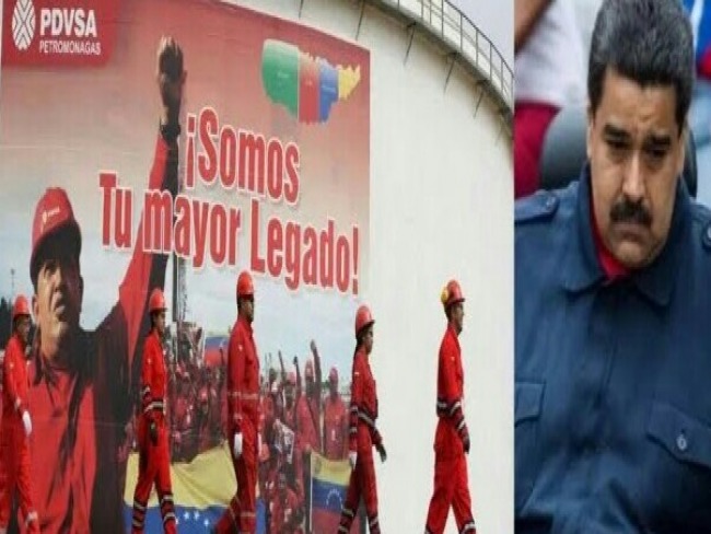 Em desespero ditador  Maduro quer privatizar estatal petroleira 