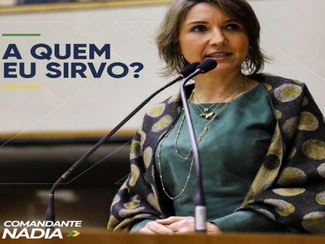Vereadora Comandante Ndia  pr-candidata ao Legislativo de Porto Alegre 