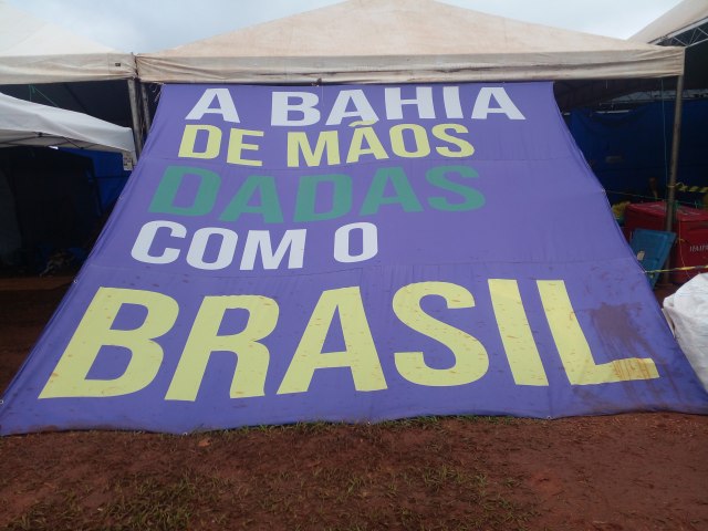 Gacho que vive na Bahia  a estampa da luta patritica  em Braslia (vdeo)