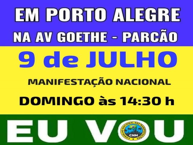 Na busca por justia: haver manifestao no domingo em Porto Alegre