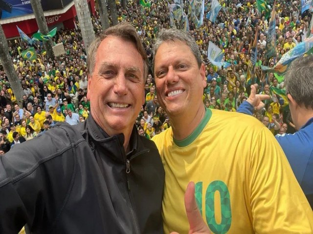 Tarcsio afirma que sempre ser leal a Bolsonaro