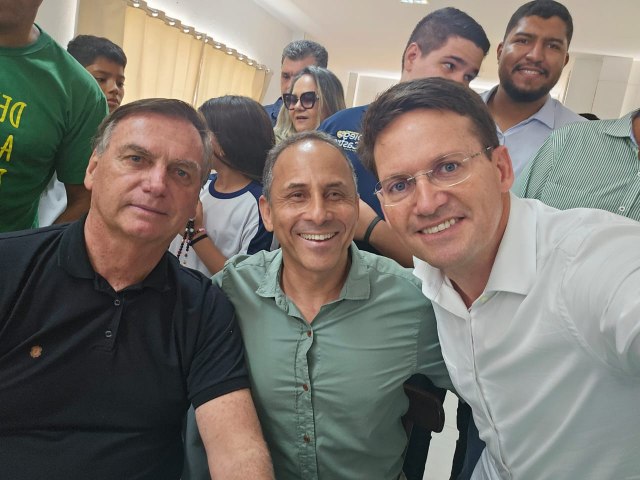 Encontro Estratgico entre Coronel Frana, Jair Bolsonaro e Joo Roma: Rumo a uma Aliana Poderosa