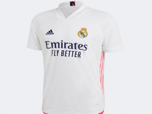 Real Madrid lana novos uniformes para 2020/21, com segunda camisa rosa