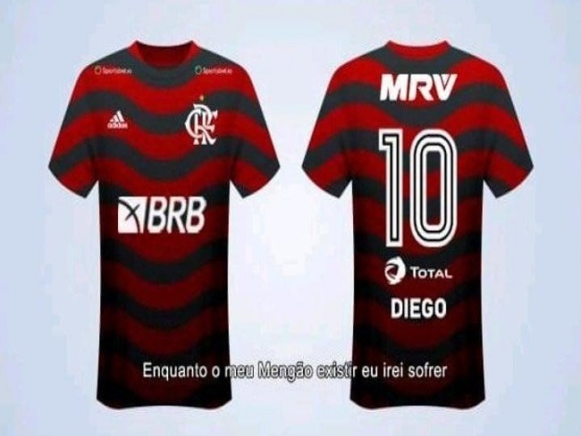 HORRVEL: ADIDAS FAZ NOVO UNIFORME DO FLAMENGO COM MODELO INTER DE MILO E GERA REVOLTA ENTRE OS TORCEDORES NAS REDES SOCIAIS