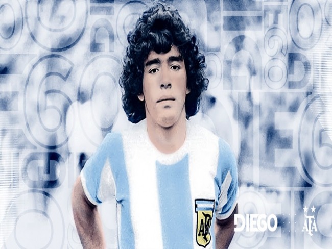 CLUBES E PERSONALIDADES DO FUTEBOL CELEBRAM OS 60 ANOS DE DIOS MARADONA: 