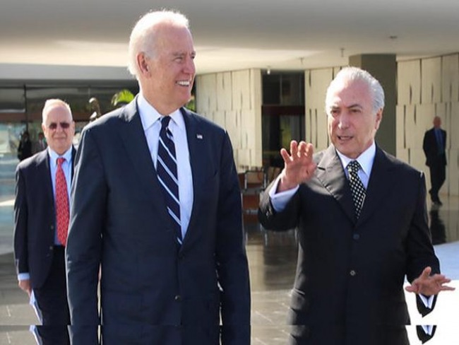 EX-PRESIDENTES DO BRASIL PARABENIZAM BIDEN PELAS ELEIES