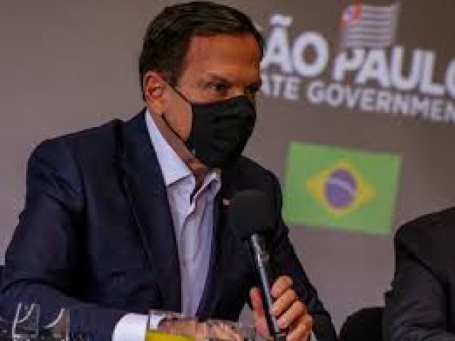 SP COMEA VACINAO CONTRA COVID-19 EM JANEIRO, DIZ DORIA