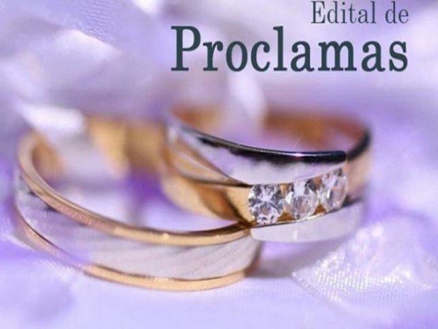 EDITAL DE PROCLAMAS N 2150