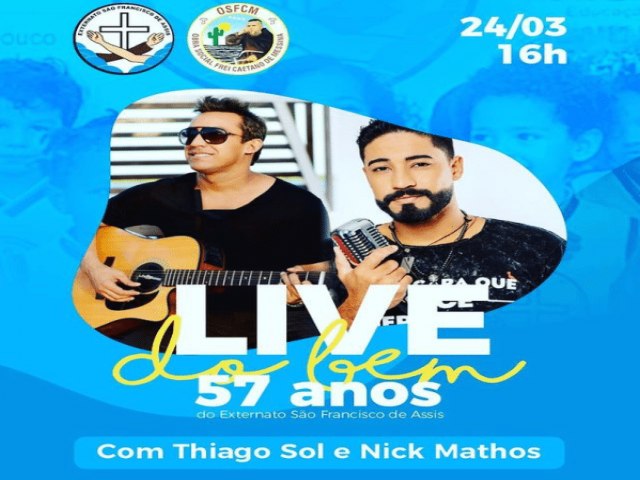 LIVE DO BEM  THIAGO SOL E NICK MATHOS