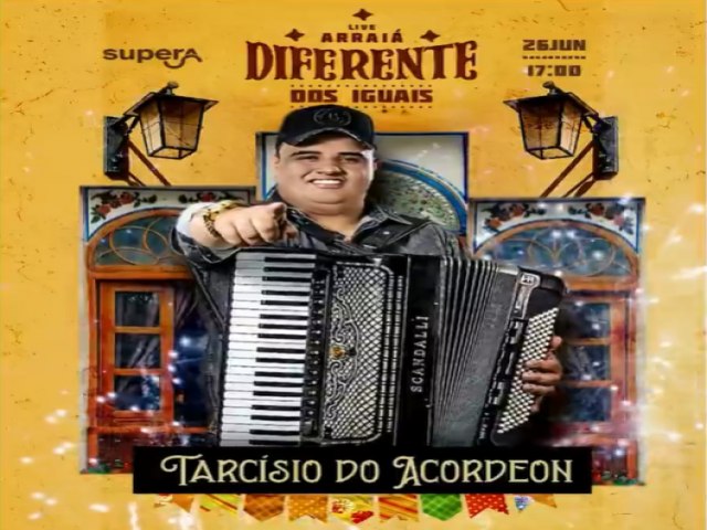 TARCSIO DO ACORDEON  ARRAI DIFERENTE DOS IGUAIS