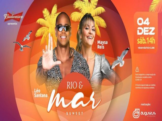 EM LANAMENTO DA FESTA DE RVEILLON, VIDAM ANUNCIA PRVIA COM LO SANTANA E MAYSA REIS