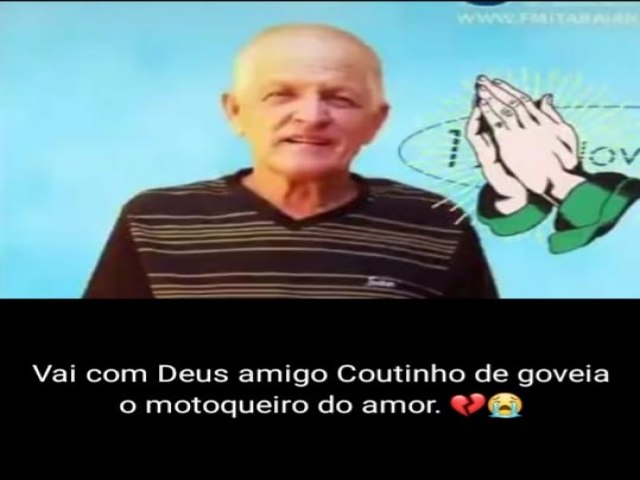 SERGIPE PERDE O RADIALISTA COUTINHO DE GOUVEIA