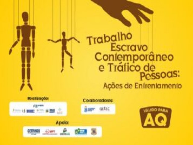 TRT/SE PROMOVE SEMINRIO SOBRE TRABALHO ESCRAVO E TRFICO DE PESSOAS