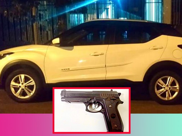 2 menores e 1 adulto tentam roubar carro em Andradina com arma de brinquedo