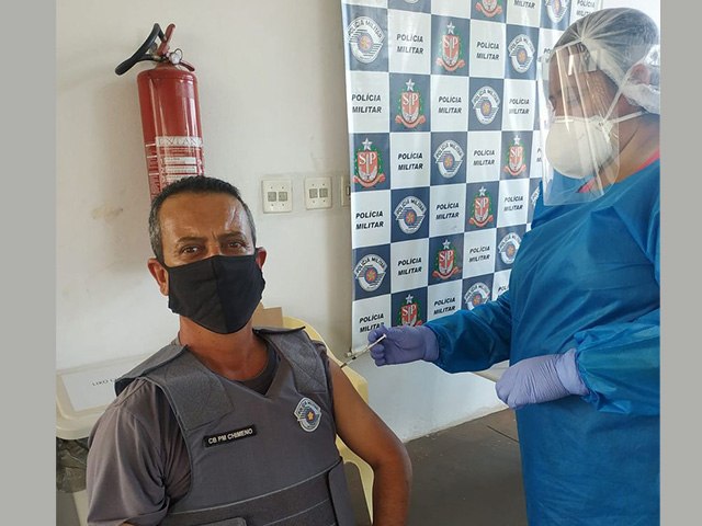 Cabo Chimeno  o primeiro PM de Nova Independncia a tomar vacina contra COVID