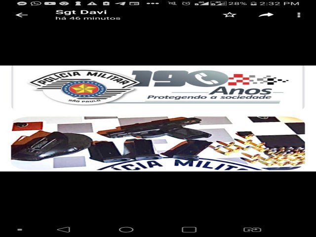 Comerciante  detido em Nova Independncia aps PM encontrar pistola 9 mm em seu carro