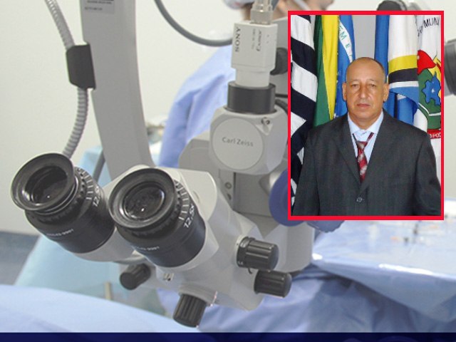 Vereador Lorinho pede agilidade a pacientes que necessitam tratamento oftalmológico