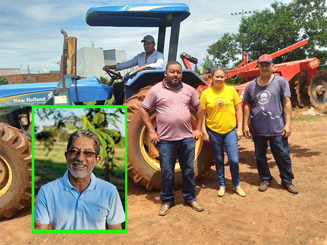 Prefeitura de Castilho cede implemento agrícola à Associação e torna campo mais produtivo
