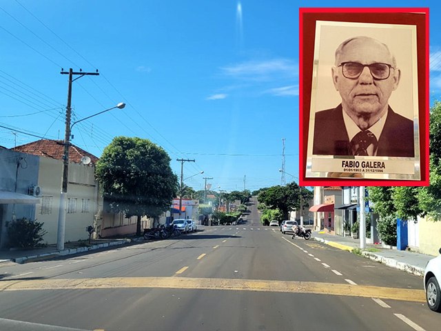 Prefeito Airton Gomes homenageia saudoso prefeito Fábio Galera com nome de avenida