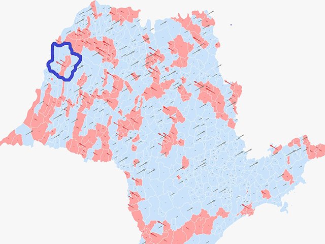 Nova Independência tem 6º maior crescimento populacional do Estado. Guaraçaí e Murutinga perdem habitantes 