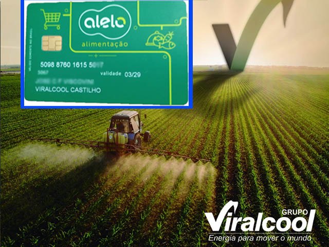 Viralcool institui Vale Alimentao com Investimento anual  de R$ 30 milhes aos colaboradores das suas 3 unidades