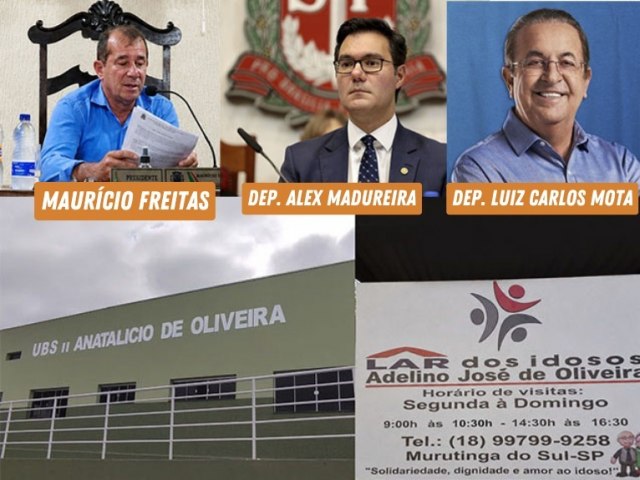 Presidente da C�mara de Murutinga anuncia a conquista de verbas para Sa�de e Social