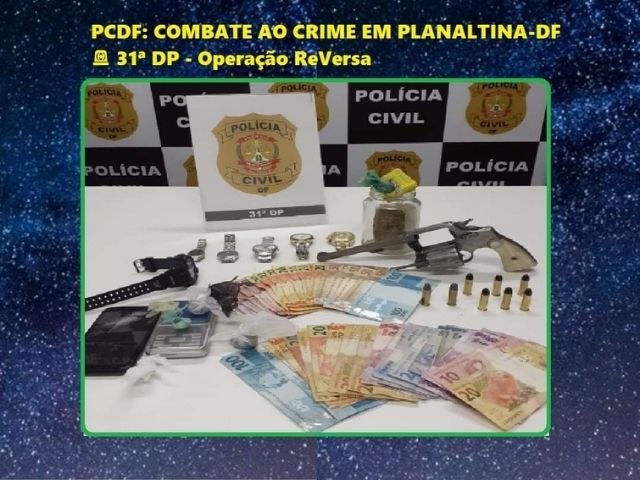 PCDF: NO COMBATE AO CRIME EM PLANALTINA-DF