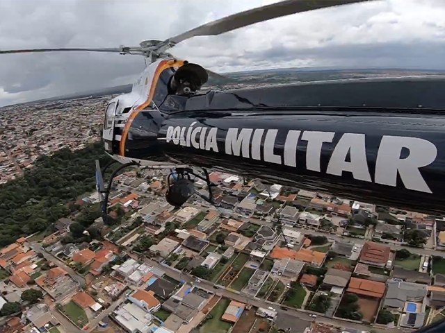 DUPLA ROUBA NA ASA SUL E  PERSEGUIDA PELA AERONAVE DA PMDF 